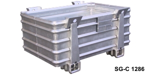 Heavy duty steel boxes type SG-C